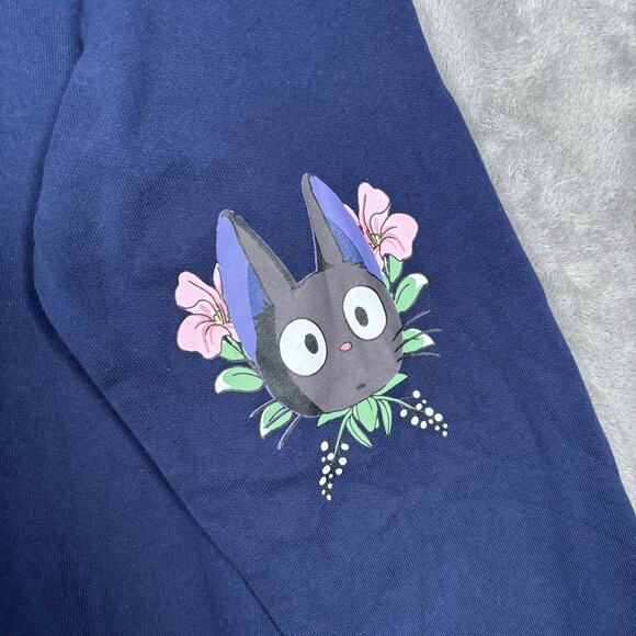 Studio Ghibli x Her Universe Kiki’s Delivery Service Navy Sweatshirt Sz 0 Small - Picture 4 of 8